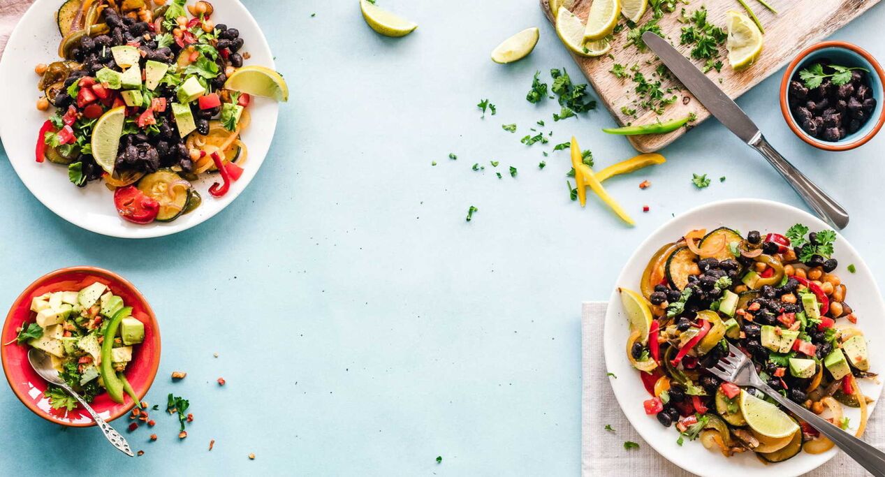 Здоровая еда для похудения.